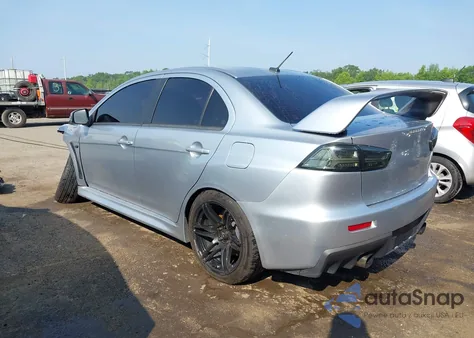 2015 Mitsubishi Lancer Evolution Gsr из США, поврежденный, VIN JA32W8FV9FU006713